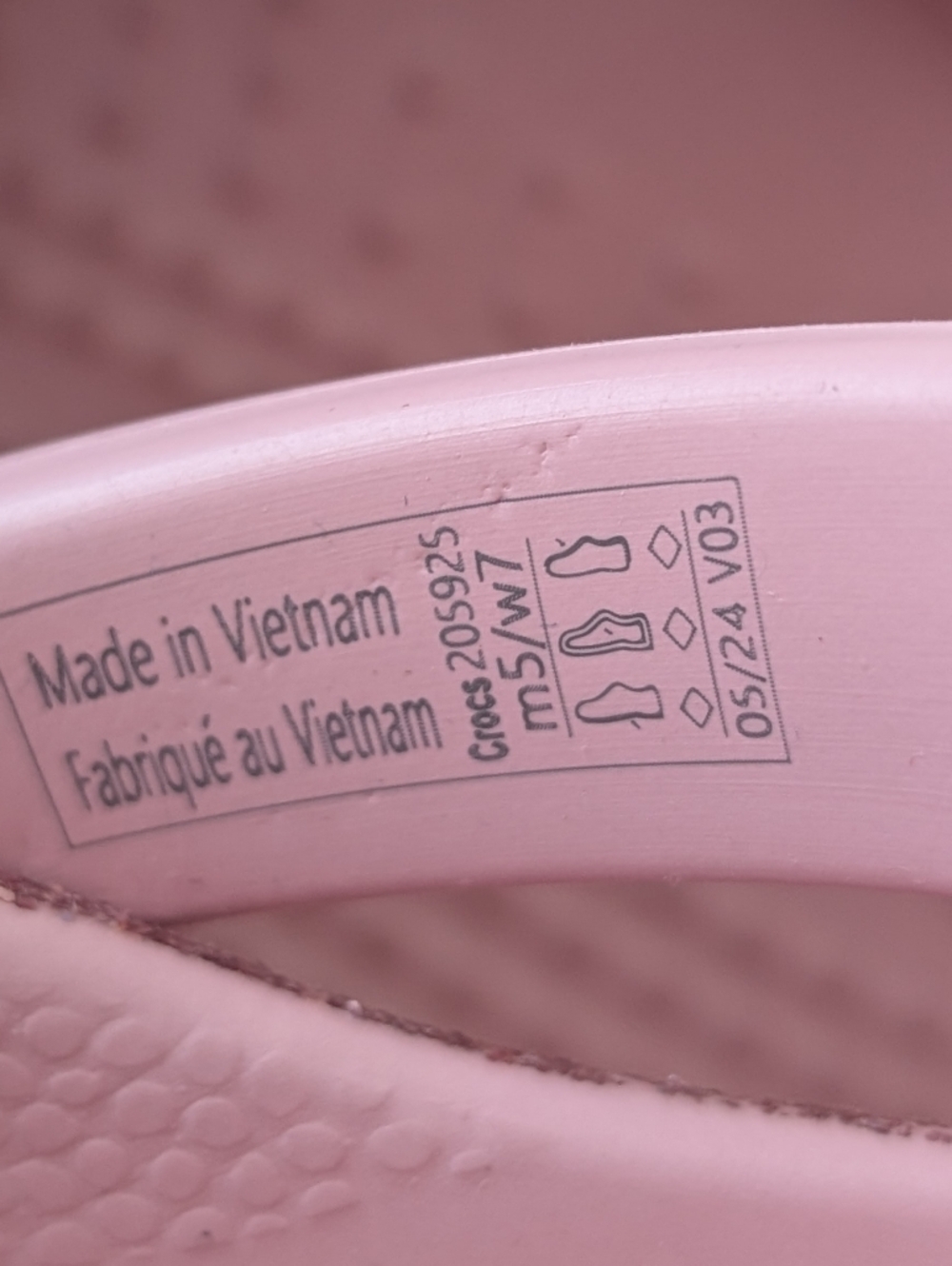 Crocs Baya Pink Glitter Clogs US Women's 7 or Men's 5 Sparkle Barbie Classic - Picture 12 of 13